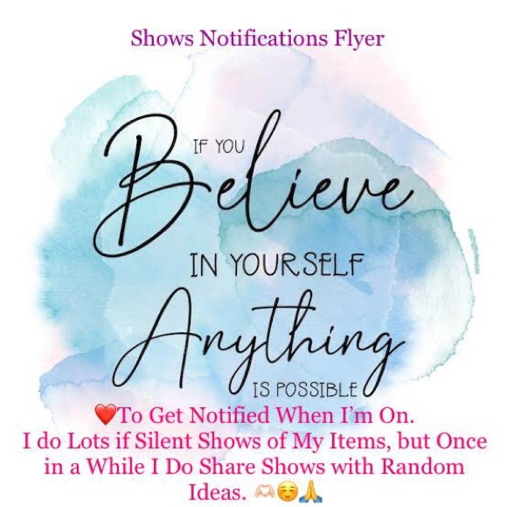 Like to get notified Show is On.@lovesducks Come Join.